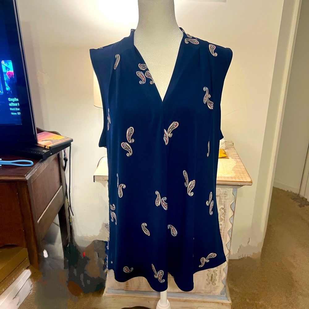 Liz Claiborne sleeveless blouse